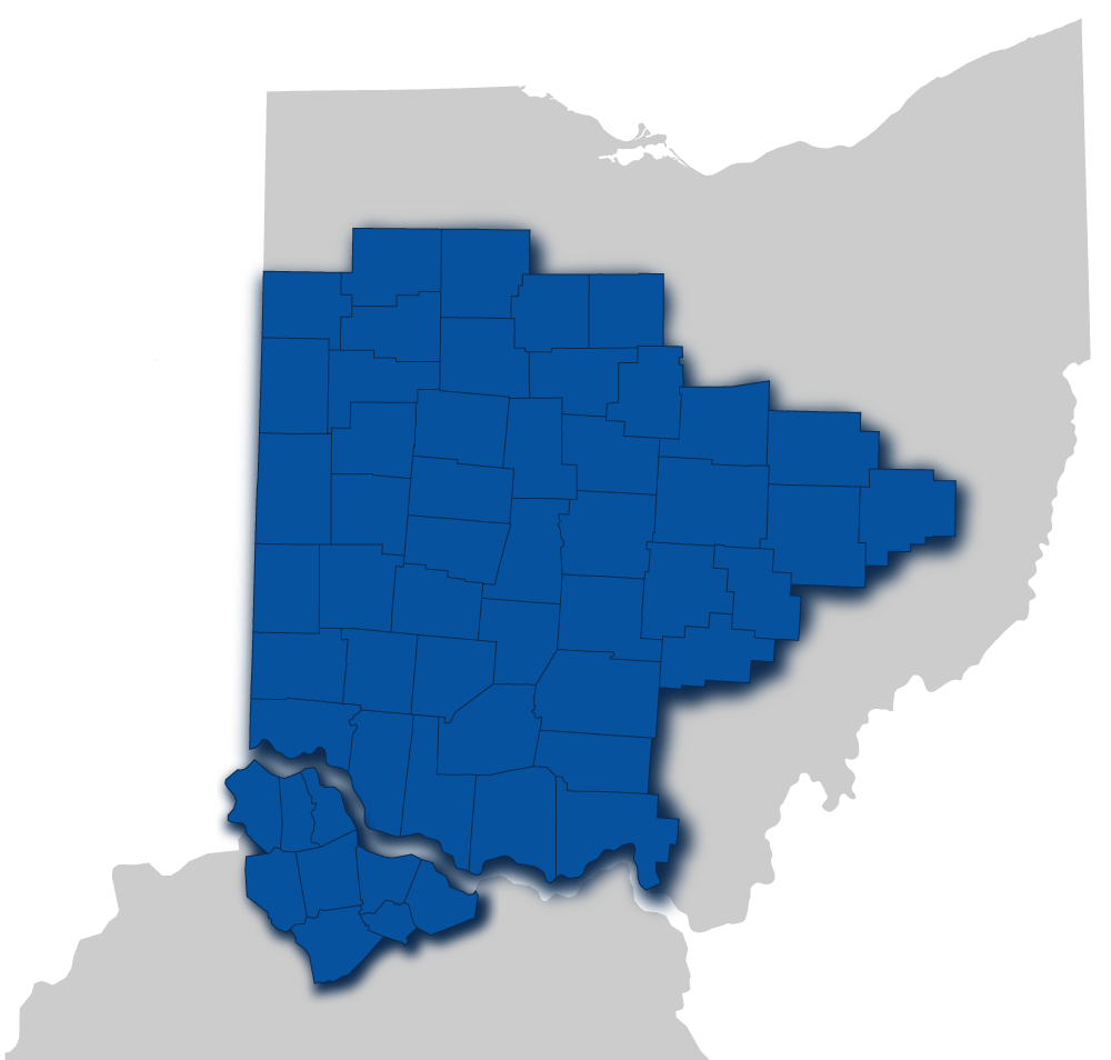 Ohio Services Map