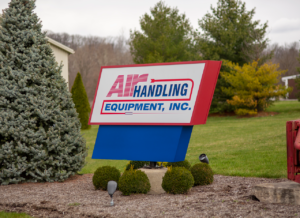 Large Air Handling Sign Outside