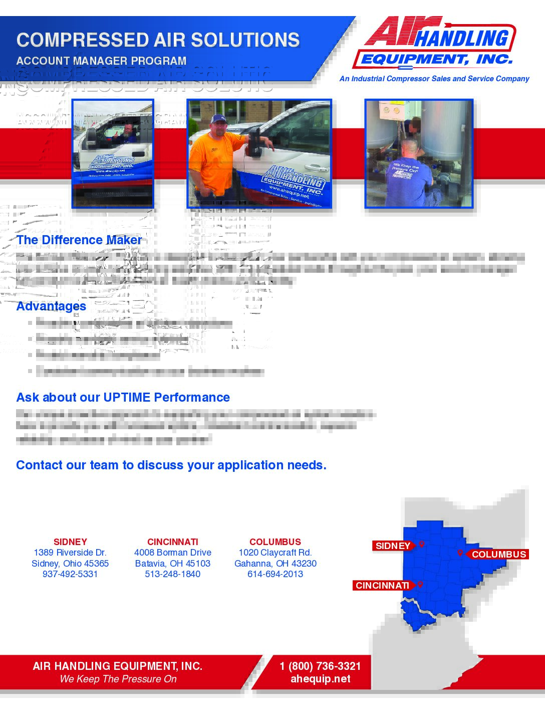 Account Manager Program Sales Flyer