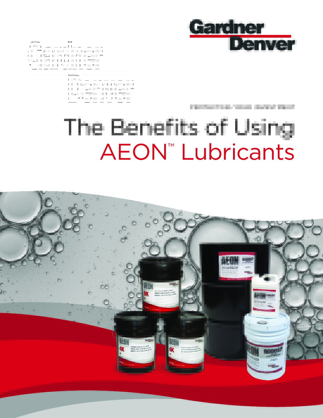 Gardner Denver AEON Lubricants