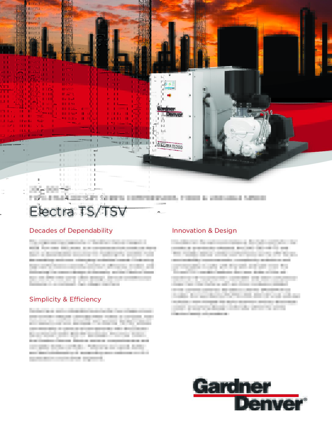 Gardner Denver Electra TS_TSV Series