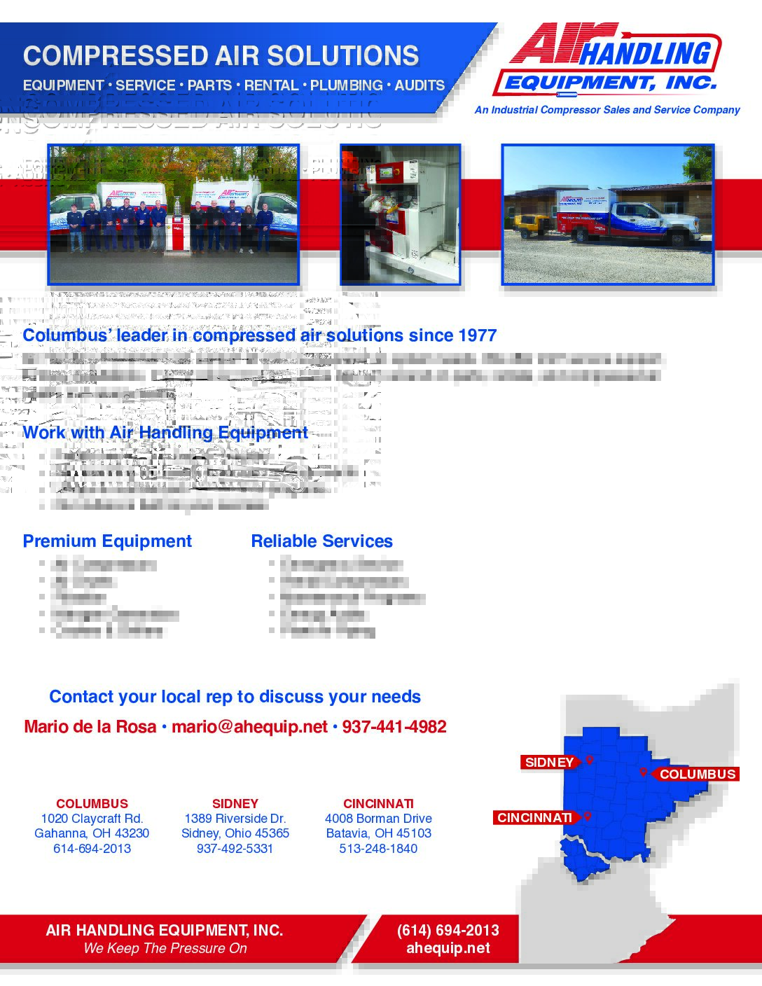 Local Sales-Service Flyer (Columbus)